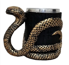 Caneca Xícara de Café Serpente Cobra Naja 225ml