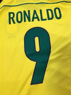 Jersey Brasil 98 - Ronaldo 9 - tienda en línea