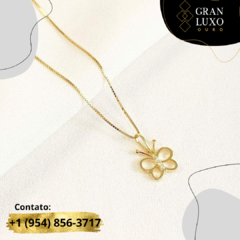 Pingente Borboleta Ouro 18k