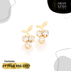 Par de Brincos Ouro 18k Laranjinha - (cópia)