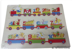 trencito puzzle cantidad- numero