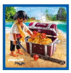 rompecabezas playmobil por 25 piezas