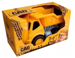 Camion volcador con casco