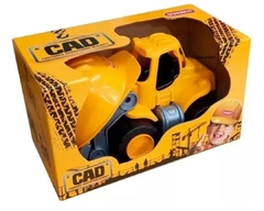 Excavadora con casco