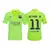 Camisa Retrô Barcelona III 2014/15 Neymar jr - Masculina Nike - Verde com detalhes em azul