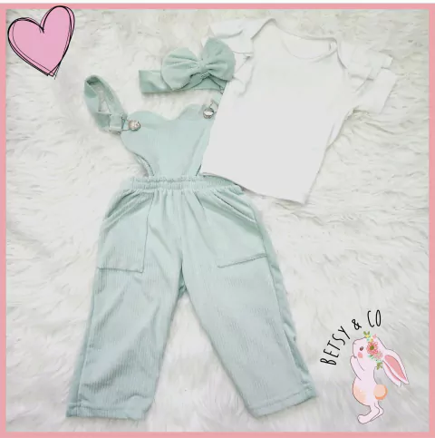 Conjunto Jardinero Aqua