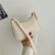 Imagem do Bolsas de moda feminina retrô cor sólida couro pu ombro axilas bolsa casual ho