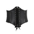 Moda esparlho cintos largos corset