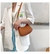 Bolsas de moda feminina retrô cor sólida couro pu ombro axilas bolsa casual ho - loja online