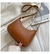 Bolsas de moda feminina retrô cor sólida couro pu ombro axilas bolsa casual ho - comprar online
