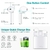 I7 mini fone de ouvido sem fio bluetooth 5.0 fones estéreo esportes sem fio com na internet
