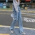 Calça Wid Leg Jeans - Rosa Chic