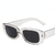 óculos de sol retângulo feminino oval do vintage - comprar online