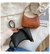 Imagem do Bolsas de moda feminina retrô cor sólida couro pu ombro axilas bolsa casual ho