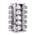 ORGANIZADOR ESPECIERO DE ACERO INOXIDABLE CON 20 FRASCOS DE VIDRIO - comprar en línea