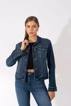 Campera Skinny Chiara Blue Uniongood