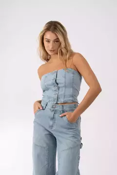 corset piu denim uniongood - comprar online