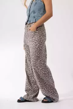 Jean Wide Leg Print uniongood - comprar online