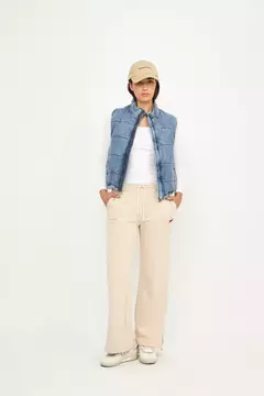 Jogger Wide Leg Perla uniongood - tienda online