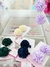 Par Pompom Flor - loja online