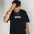 T-Shirt - Flowery Heart - Black