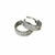 Piercing Argola Clicker em Titânio Fileira Tripla de Zircônias 10mm - comprar online