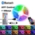 Cor RGB 5050 Fita LED Fita Decor para o Quarto Do Bluetooth LEVOU 4m 5m e 10m