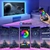 Imagem do Cor RGB 5050 Fita LED Fita Decor para o Quarto Do Bluetooth LEVOU 4m 5m e 10m