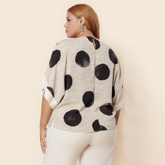 BLUSA AMPLA COM RECORTE NAMANGA - comprar online