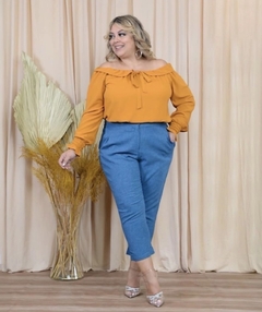 CALÇA CAPRI LINHO