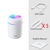 300ml H2O Ar Umidificador Portátil Mini USB Aroma Difusor Com Névoa Fresca Par - loja online
