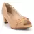 Sapato Scarpin Feminino Beira Rio Napa Turim Salto Bloco 5cm