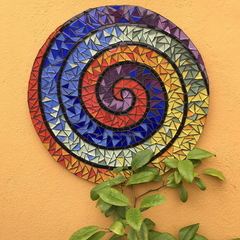 Mandala em mosaicos - Espiral - comprar online