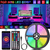 Fita De Led RGB Light Strip Com Controle Remoto Infravermelho