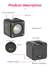 Luz De Led Para Câmeras Fotográficas Ulanzi Cute Lite L2 - comprar online