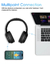 QCY-H2 PRO Headphone sem fio, Bluetooth 5.3, fone de ouvido HiFi, fone de na internet