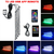 Led Para Interior De Carro Ambiente Foot Strip Light Kit, Lâmpadas Decorativas.
