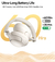QCY-H3 ANC Headphone Sem Fio, Bluetooth 5.4, Cancelamento De Ruído. na internet
