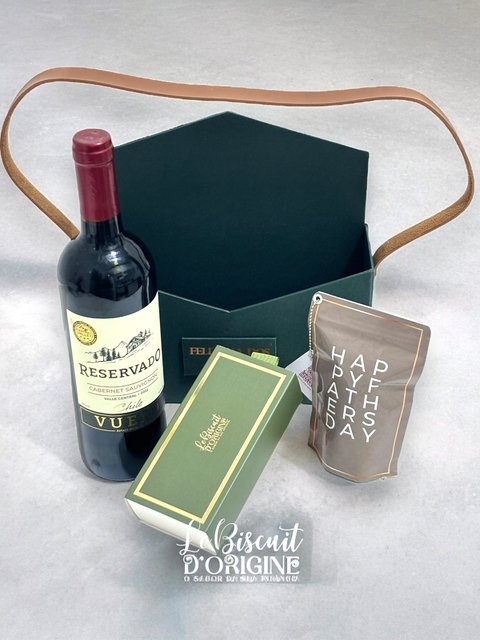 Kit dia dos Pais - Caixa envelope