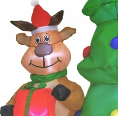 inflable de santa y reno - Artículos para el hogar Los tres mosqueteros