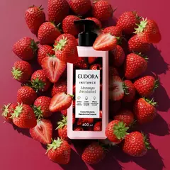 Creme Hidratante Desodorante Corporal Instance Morango Irresistível 400ml - comprar online