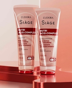 Combo Siàge Nutri Acid.Complex: Shampoo 250ml + Condicionador 200ml - comprar online