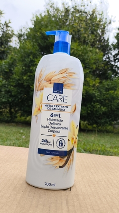 AVON CARE LOÇÃO DESODORANTE CORPORAL AVEIA E EXTRATO DE BAUNILHA 700ML - comprar online