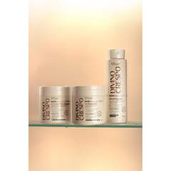 KIT CAPILAR DIVINO CRESPO SUAVE FRAGRANCE COSMÉTICOS IDEAL PARA CABELOS SECOS E RESSECADOS