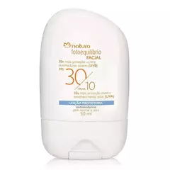 PROTETOR SOLAR Loção Facial FPS 30/FPUVA 10 Fotoequilíbrio - NATURA