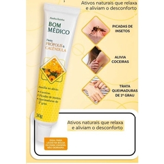 PASTA EM GEL CONCENTRADA PRÓPOLIS E CALÊNDULA – 30 G 3421 - Hellen Manse