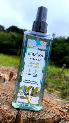 Eudora Instance Algodão e Jasmim - Spray Perfumado Desodorante Colônia 200ml - comprar online
