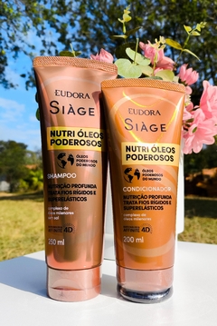 Kit Siàge Nutri Óleos Poderosos Shampoo + Condicionador - comprar online