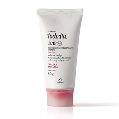 Desodorante Antitranspirante em Creme Invisível Tododia Cereja e Avelã
