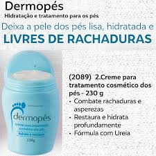 Dermopés Creme Para Tratamento Cosmético Dos Pés 230g - Hellen Manse
